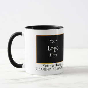 Mug de marque noire
