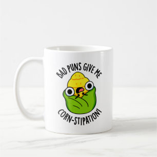 Mug De Mauvais Puns Me Donnent Une Maillot De Maïs Drô