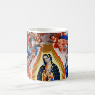 Mug de Morphing magique de Notre-Dame de Guadalupe
