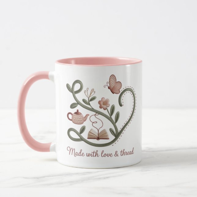 Mug de narration brodée (Gauche)