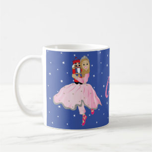 Mug de Noël 11 oz. Étoiles Ballerina Nutcracker