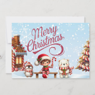 Mug de Noël Festif avec Elf, Invitation de pingoui