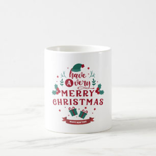 Mug de Noël festif – Délice de joie des Fêtes