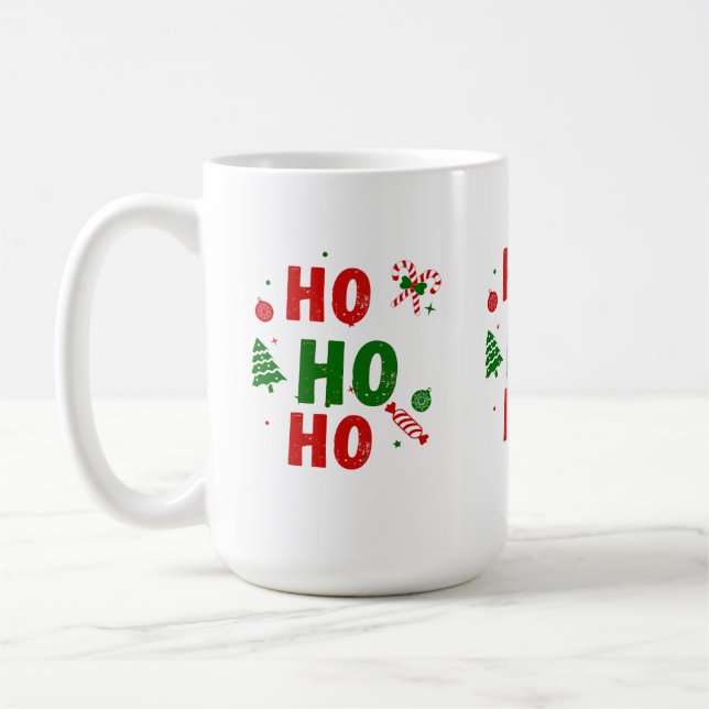 Mug de Noël Ho Ho Ho (Gauche)