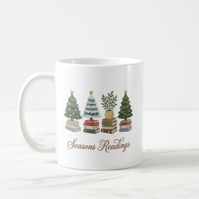 Mug de Noël Lectures de Saison (Gauche)