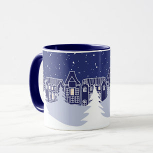 Mug de Noël neigeux