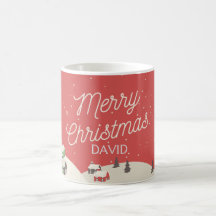 Mug de Noël personnalisable