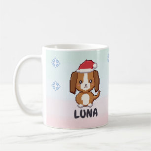Mug de Noël personnalisé Beagle