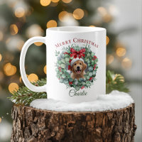 Mug de Noël personnalisé pour animaux de compagnie