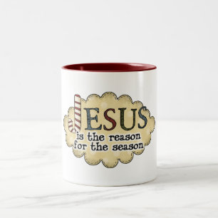 Mug de Noël religieux