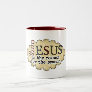 Mug de Noël religieux