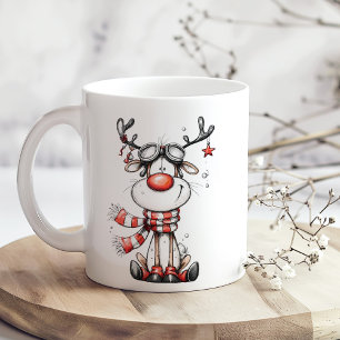 Mug de Noël Renne Drôle – Oh Mon Cerf !