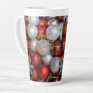 mug de Noël style latte 