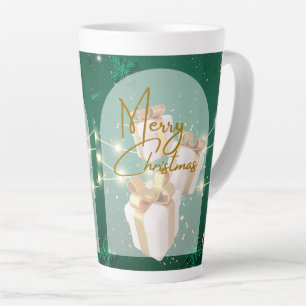 mug de Noël style latte 