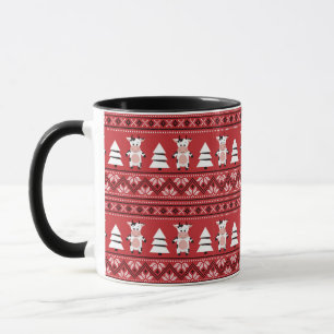 Mug de Noël vache mignonne