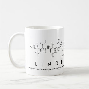 Mug de nom de peptide de liaison
