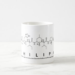 Mug de nom du peptide Philipa