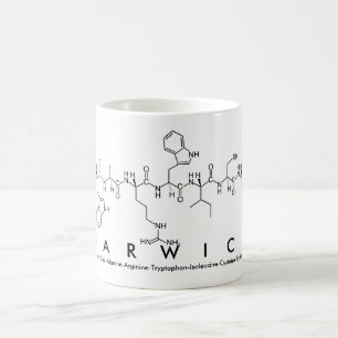 Mug de nom du peptide Warwick
