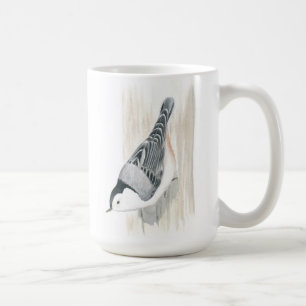 Mug de nuthatch à poitrine blanche