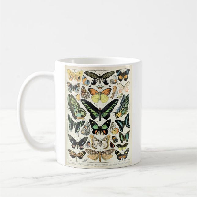 Mug de papillons de Millot (Gauche)