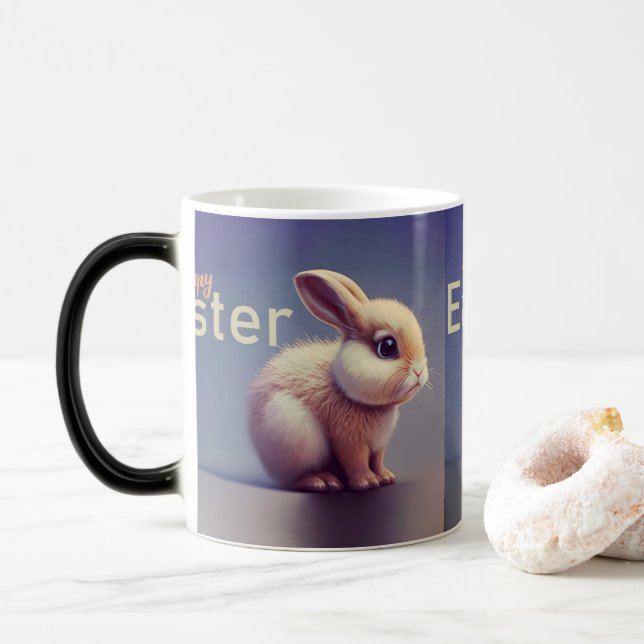 Mug de Pâques à thème lapin (Avec donut)