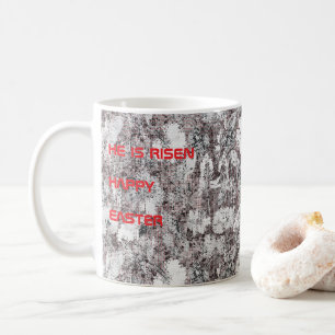 Mug de Pâques en noir et blanc