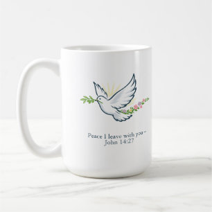 Mug de Pâques personnalisable Colombe avec Branche