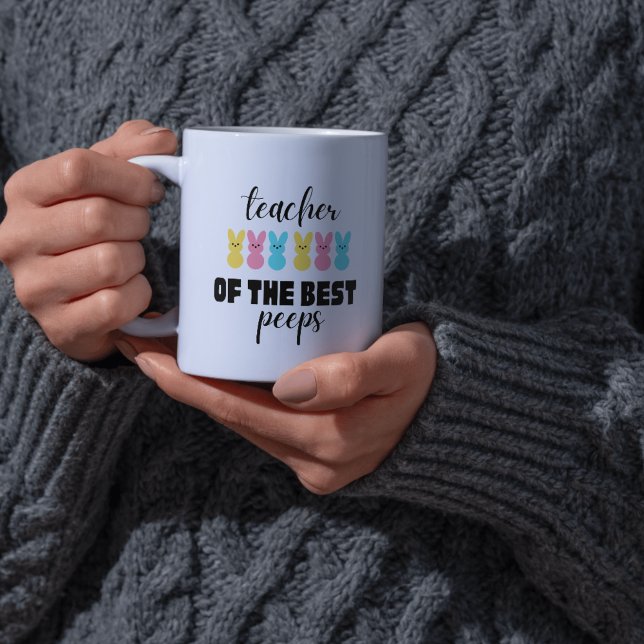 Mug de Pâques pour professeur (Cutest Easter gift idea for your kids favorite teacher!)