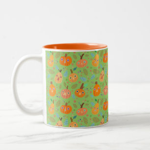 Mug de patchs citrouille