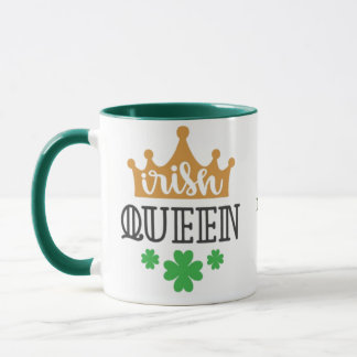 Mug de Personnaliser cadeau de la reine d'Irlande