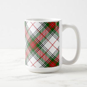 Mug ~ de plaid de Noël personnalisé