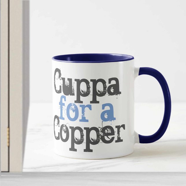 Mug de police - Cuppa pour un cuivre (Créateur téléchargé)