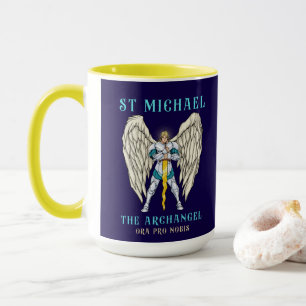 Mug de prière catholique Saint Michel l'Archange