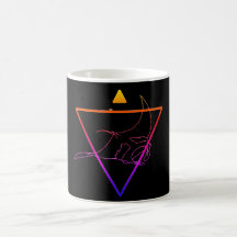 Mug de raie manta inversé