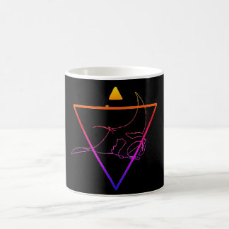 Mug de raie manta inversé