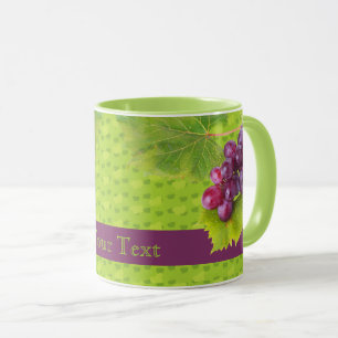 Mug de raisins violets