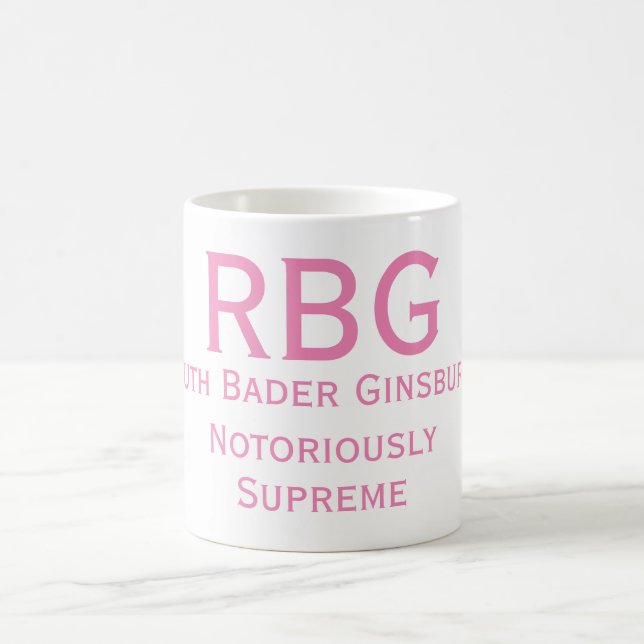Mug de RBG notoire (Centre)