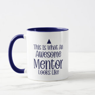 Mug de reconnaissance pour mentor – Cadeau personn