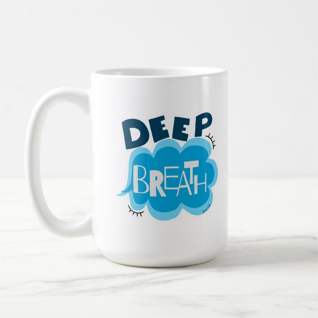 Mug de respiration profonde (Gauche)
