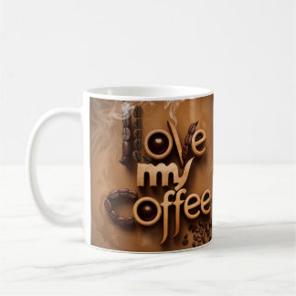 Mug de rêve de l'amoureux du café