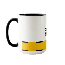 Mug de saison de câblage (points d'exclamation)