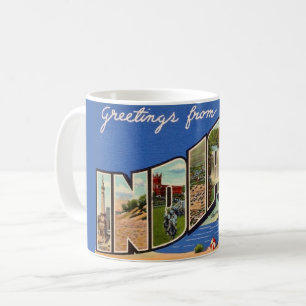 Mug de salutation rétro Indiana