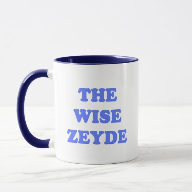 Mug de Seder Seder Sage Zeyde Funny Sages (Gauche)