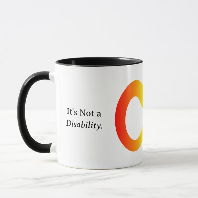 Mug de sensibilisation à l'autisme (Gauche)