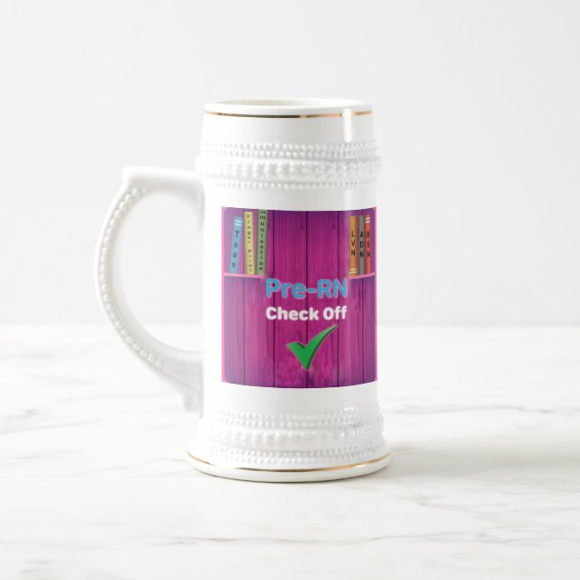 Mug de soins infirmiers unique (Gauche)