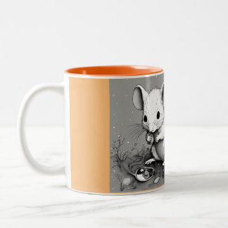 Mug de souris mignonne
