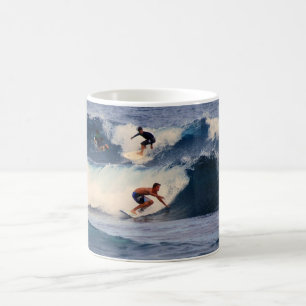 Mug de surfeurs hawaïens