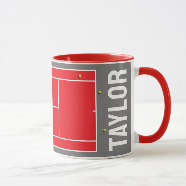 Mug de tennis créatif (Droite)