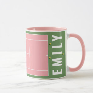 Mug de tennis créatif