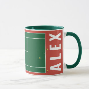Mug de tennis personnalisé